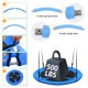 thumbnail image 3 of Saucer Tree Swing Take Me Away para niños al aire libre, color azul, 3 of 7