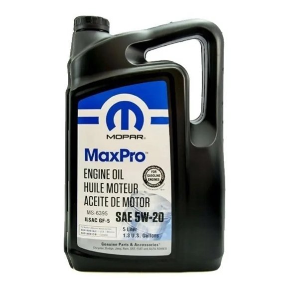 Aceite para Motor Mopar Semisintetico 5w-20 para Autos, Pickups & Suv de 1 Unidad X 5l