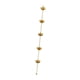 thumbnail image 5 of Cadena De Lluvia Lotus De 120 Cm Para Canalones, Bajantes, Bajantes De Techos, 5 of 5