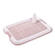 thumbnail image 2 of Soporte Para Almohadilla Para Orinar Para Cachorros, Bandeja De Tocador Para Perros Pequeños Y Medianos, Suministros Para Mascotas, Color Rosa, 2 of 5