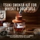 thumbnail image 2 of Kit ahumador para whisky TSUKIGLASS de madera de sapele, 8 sabores, 2 of 7