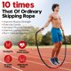 thumbnail image 5 of Cuerda de salto pesada RENRANRING para fitness, 1,4 kg y 3 m, 5 of 8