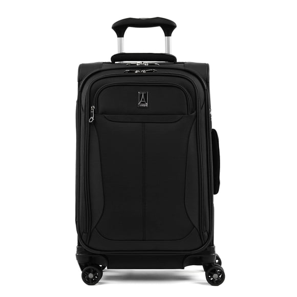 Equipaje Travelpro Tourlite Softside, expandible, 46 L y 2,5 kg, negro