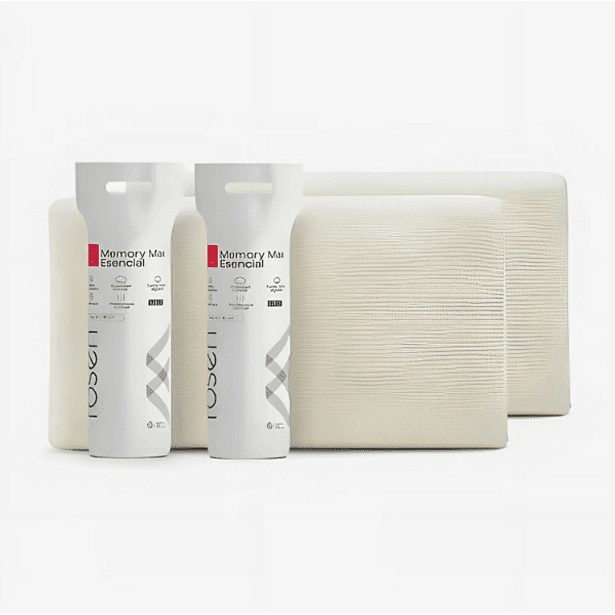 Rosen - Pack 2 Almohadas Viscoelástica Memory Max Esencial Americana 42x80 Cm