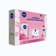thumbnail image 2 of Pack Rutina Nivea Rose Care Agua Micelar Bifásica 400Ml + Crema Hidratante En Gel 50Ml + Mist Refrescante 150Ml, 2 of 3