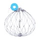 thumbnail image 3 of Red de trampa para cangrejos de pesca plegable portátil para agua salada, agua de mar, alambre de acero para 16 cables, 3 of 5