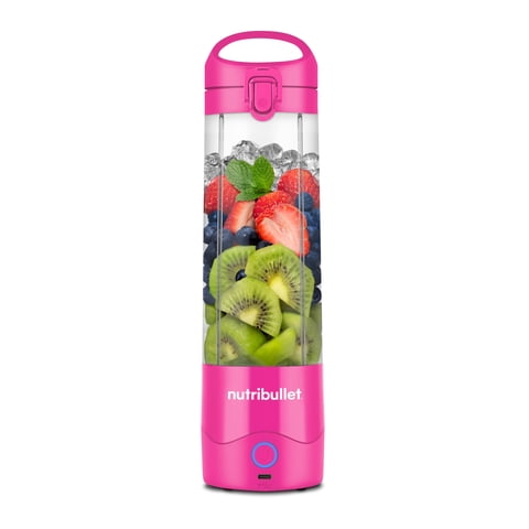 Licuadora Portátil Nutribullet Nbpb50100Bp 600Ml Usb-C Rosa