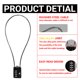 thumbnail image 2 of Candado de cable RESET 30 cm 4 dígitos (2 unidades), 2 of 8