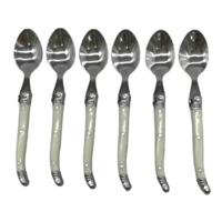 Set 6 Cucharitas Montpellier Marfil - Kw Kitchenware