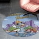 thumbnail image 4 of Alfombra Redonda El Show De Huckleberry Hound Desmarcar 60cm, 4 of 6