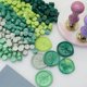 thumbnail image 3 of Perlas de cera de sellado Atopbb 250 piezas Mezcla verde de 5 colores, 3 of 7
