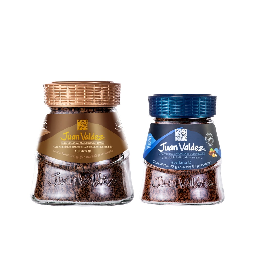Pack Café Liofilizado Tradicional 150g + Liofilizado Avellana 95g