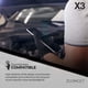 thumbnail image 4 of Guantes de nitrilo Ammex X3 Industrial, negros, 3 mil, talla M 100u, 4 of 8
