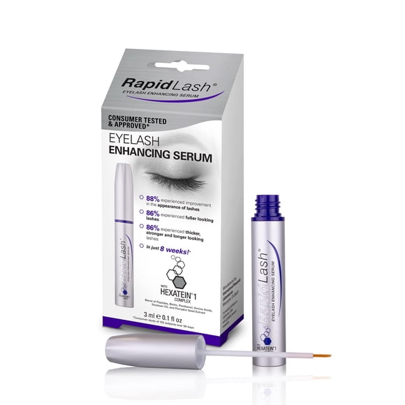El sérum realzador de pestañas RapidLash promueve pestañas más largas