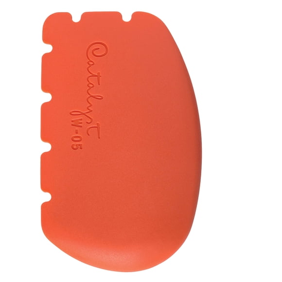 Herramientas Catalyst Princeton, Suministros de Arte para Texturizar y Mover Pintura, Cuña - Naranja