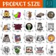 thumbnail image 2 of Pin de Solapa SOWPOPY 20 piezas - Pins de esmalte tiernos al por mayor, 2 of 5