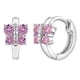 thumbnail image 1 of Aros mi mariposa de Plata 925 y circones rosados, 1 of 2