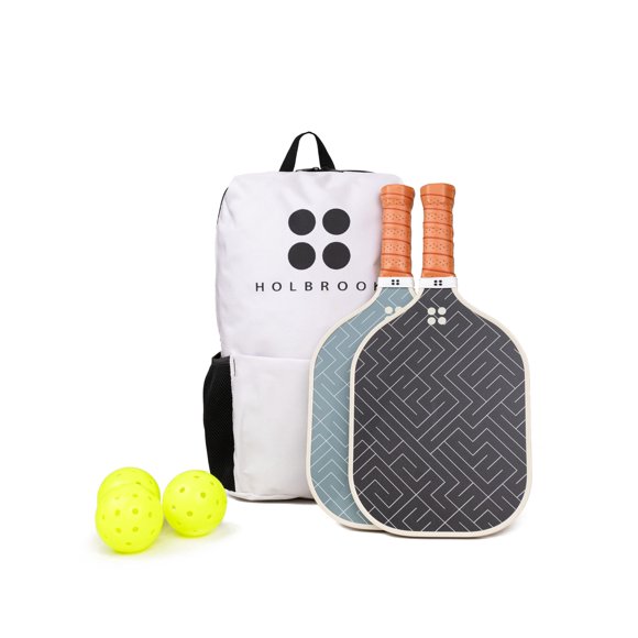 Set de 2 palas de pickleball Holbrook + 3 pelotas + bolsa