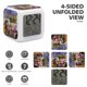 thumbnail image 3 of Mi Familia Freaky theme 7 colors Alarm Clock Digital LED Alarm Clock Gifts for kids friends family, 3 of 6