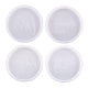 thumbnail image 4 of Posavasos De Fundición De Resina Epoxi De Silicona Para Manualidades, 4 Uds., Estilo A Para Hacer Joyas Redondas, 4 of 5