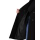 thumbnail image 5 of Abrigos largos de mujer talla grande Agnes Orinda con solapa con muescas, doble botonadura, abrigo de invierno con bolsillos 2X negro, 5 of 6