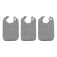 thumbnail image 2 of Baberos Para Adultos De 3 Piezas, Baberos Grandes Reutilizables Para Alimentación De Adultos Mayores, Unisex, Color Gris Oscuro, 2 of 5