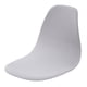 thumbnail image 4 of Funda Elástica Para Silla Color Sólido Banquete Hogar Funda De Poliéster Suave Gris Claro, 4 of 5