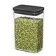 thumbnail image 1 of Contenedor de Alimentos OXO 2,6 L Negro Mate Rectangular, 1 of 8