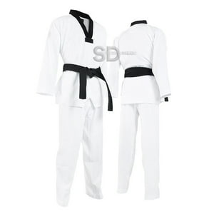 Genérico - Traje De Taekwondo Con Cinturon Blanco Talla 150 Cm - Blanco / 2