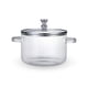 thumbnail image 1 of Olla De Vidrio Con Tapa Para Sopas Compacta Cocina 1,6 L Gris, 1 of 8