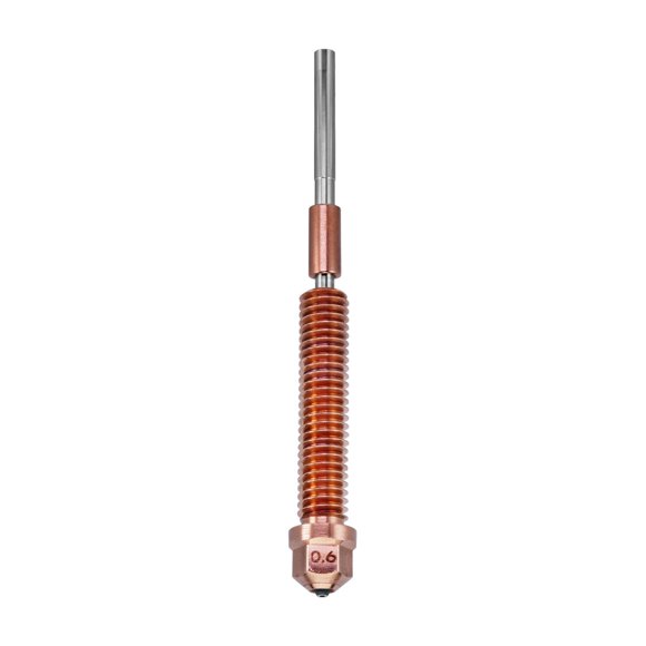 Boquilla de carburo de tungsteno de 0,6 mm para Creality K2 Plus Combo/Hi
