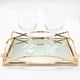 thumbnail image 3 of Bandeja Decorativa Golden Rectangular Con Espejo, 3 of 5