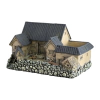 Magideal - Estatua De La Casa De Jardinería En Miniatura Decoración De Decoración De La Planta Decorativa Decoración De La Figura De Resina De La Casa Para La Hi