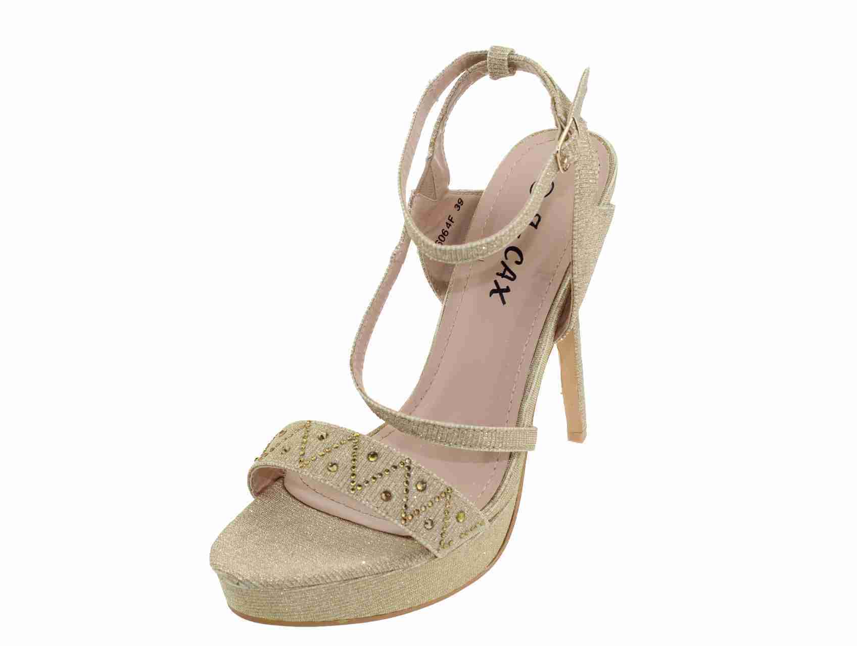 Vía Franca - Sandalia Fiesta Dorado I-Run