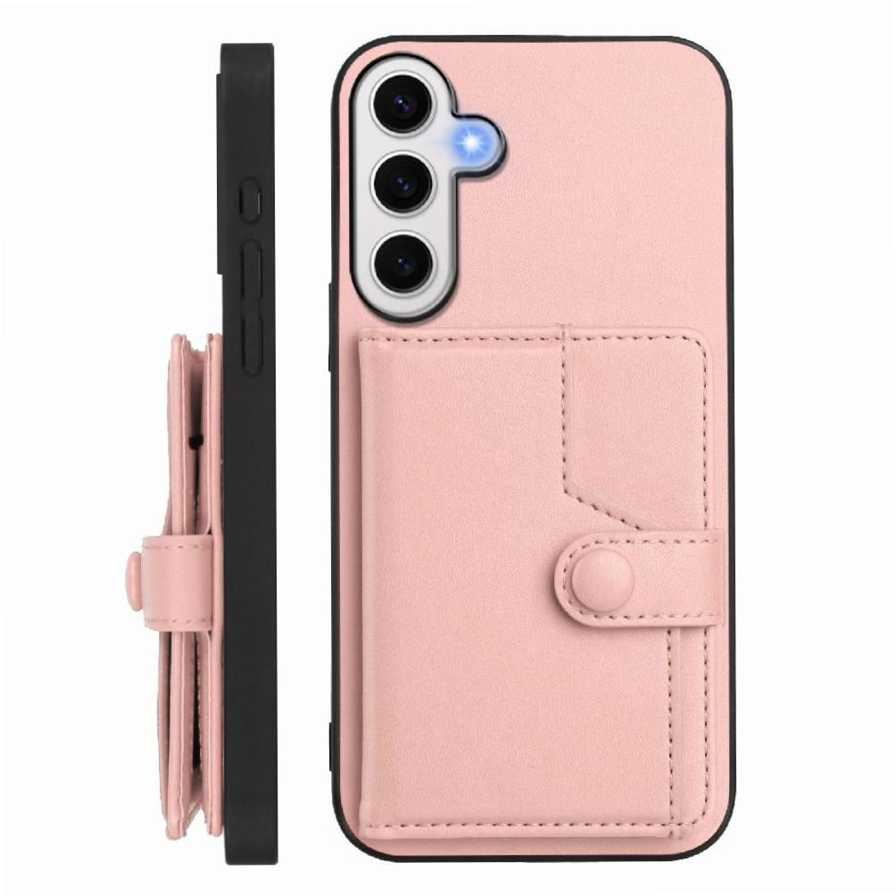 Foxdock Funda Para Samsung Galaxy S24 Fe Con Bloqueo Rfid - Diseño Elegante Con Cierre De Botón