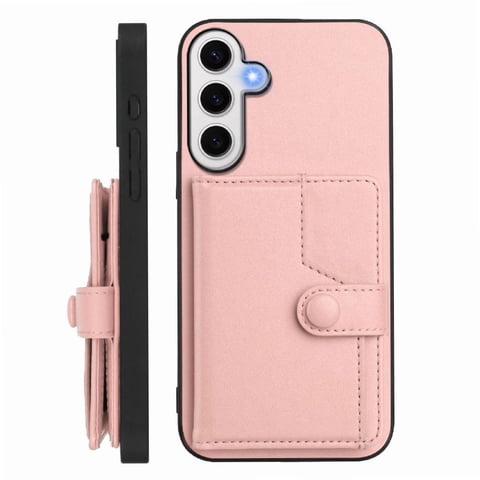 Foxdock Funda Para Samsung Galaxy S24 Fe Con Bloqueo Rfid - Diseño Elegante Con Cierre De Botón