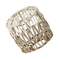 Magideal - Pantalla De Lámpara De Cuerda De Papel Tejida, Cubierta De Lámpara Colgante, Pantalla De Lámpara Colgante Para Cocina, Casa De Té, Comedor, Decoración 15Cm X 165Cm