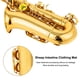 thumbnail image 5 of Saxofón alto Yasisid de latón de alta calidad con laca dorada en mi bemol, 5 of 9