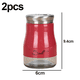 thumbnail image 2 of Salero y pimentero de acero inoxidable con fondo de cristal, accesorios de cocina modernos, 2 of 5