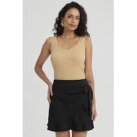 Fashionspark - Polera Mujer Pabilo Seamless Camel