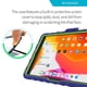 thumbnail image 4 of Funda para iPad Gumdrop Hideaway Rugged de 9.ª, 8.ª y 7.ª generación, azul/verde, 4 of 7