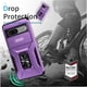thumbnail image 2 of Funda Armada para Google Pixel 7 con Tapa Deslizante y Soporte Magnético Giratorio Morado, 2 of 5