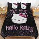thumbnail image 2 of Comforter Set Queen Size Sequin Hello Kitty Set with 2 Pillowcases for All SeasonsBedding Set 3pcs for Kids Boys Girls Bedroom Decor Bed Sheets, 2 of 5