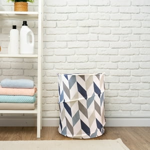 Cesto Para Ropa Plegable Nautica 42X55Cm Multicolor