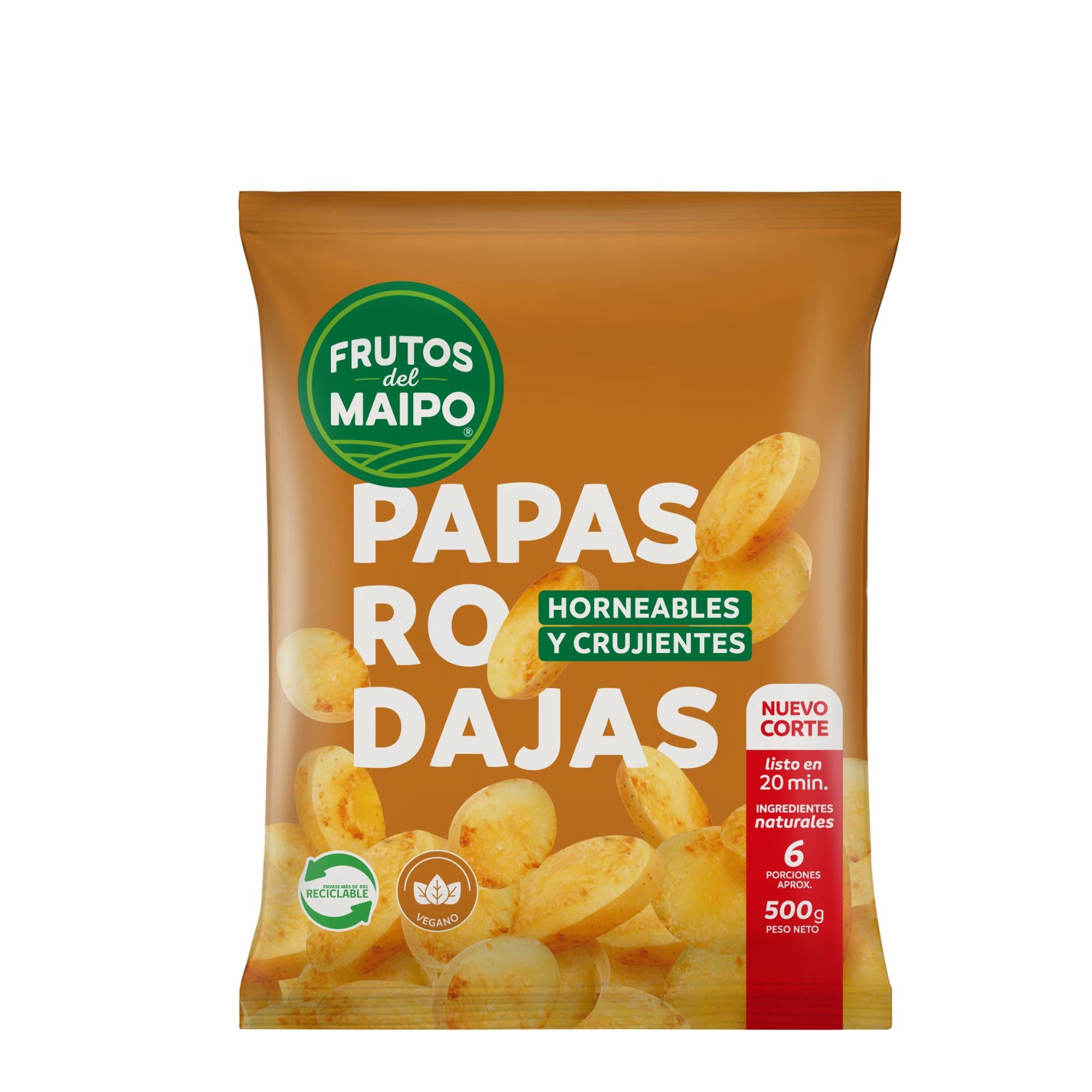 Papas Pre Fritas Rodajas 500 g Frutos Del Maipo