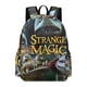 thumbnail image 1 of Magia Extraña-theme Backpack, Campus style schoolbag Bookbag with Adjustable Shoulder Straps And Large Zip Compartment, Unisex Travel Bags.42x30x15cm, 1 of 6