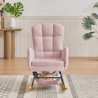 M&Ms - Pink Teddy Rocking Armchair