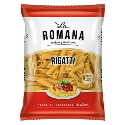 Fideo Pasta Rigati Bolsa 400 G La Romana