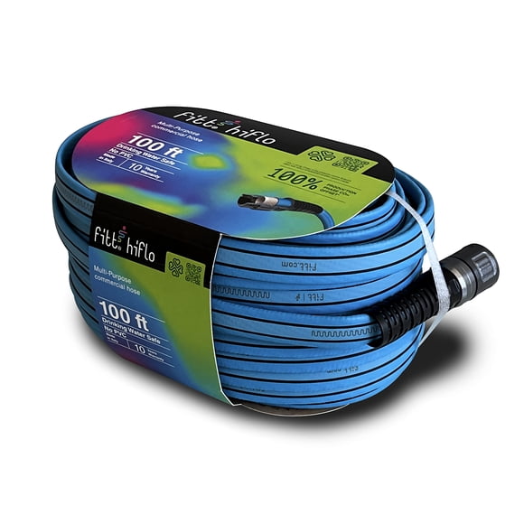 Manguera de agua FITT HiFlo de 30 m, ligera y flexible, sin torceduras