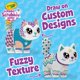 thumbnail image 3 of Scribble Scrubbie Jumbo Cat de Toy Crayola, 6 pulgadas, con brocha y marcadores, 3 of 7
